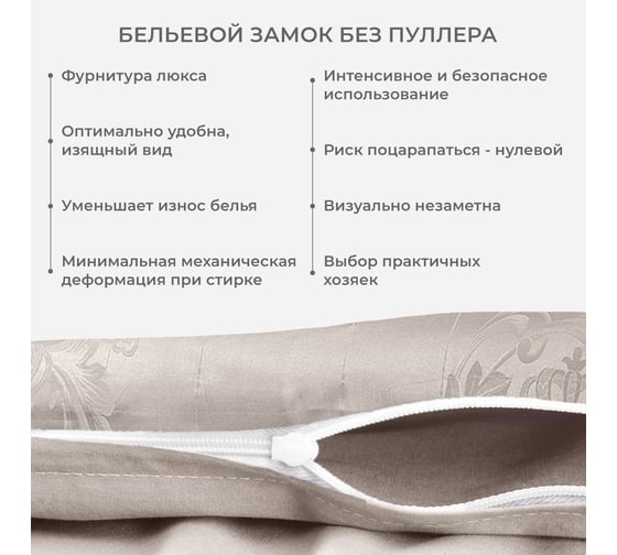 Комплект постельного белья Ecotex сатин/сатин-жаккард/жаккард/хлопок/вискоза Эстетика семейный КЭД/Фреско