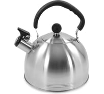 Чайник со свистком LUMME LU-268 серый жемчуг 32816