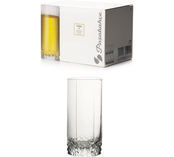 Стакан Pasabahce PSB 42949 высокий 440 мл 6 шт. ВАЛЬС (г. Бор) 42949(V) 1