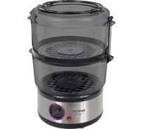 Пароварка STINGRAY ST-FS751A темный чароит 40620