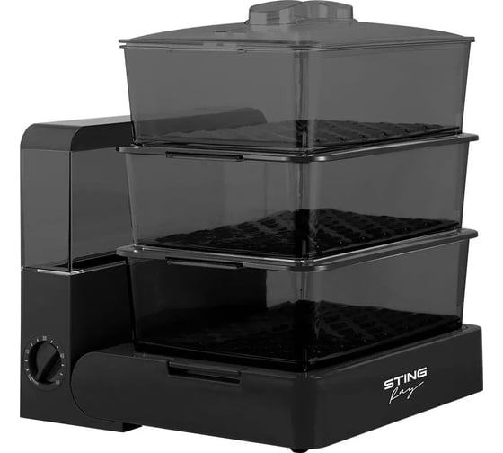 Пароварка STINGRAY ST-FS755B черный жемчуг 41013 1