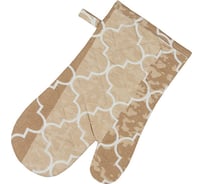 Варежка-прихватка Guten Morgen Рогожка, Марокко бежевый, наб. (18x30 см) ВР-МАРБ-18-30