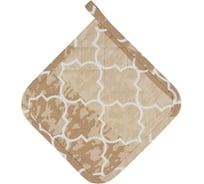 Прихватка Guten Morgen Рогожка, Марокко бежевый, наб. (20x20 см) ПР-МАРБ-20-20