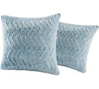 Подушка декоративная Guten Morgen Мех искусственный, Лагуна (40x40 см) ПД-Лагун-40-40