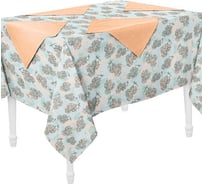 Набор кухонный Guten Morgen Рогожка, Marshmallow, Скатерть+салфетки (140x180 см, 40x40 см (4 шт.)) НКМШЛ-140-180-40-40-4