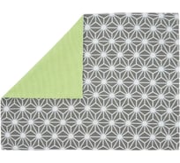 Набор подставок (салфеток) под приборы Guten Morgen Рогожка, Абстракция синяя, комби (35x45 см (2 шт.)) СС-АСИН-35-45-2