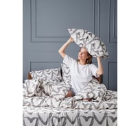 Набор наволочек Guten Morgen бязь, рис. 1147, In love 50x70 см, 2 шт. ННБн-1147-50-70-2