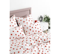 Набор наволочек Guten Morgen бязь, рис. 1162, lovely 50x70 см, 2 шт. ННБн-1162-50-70-2