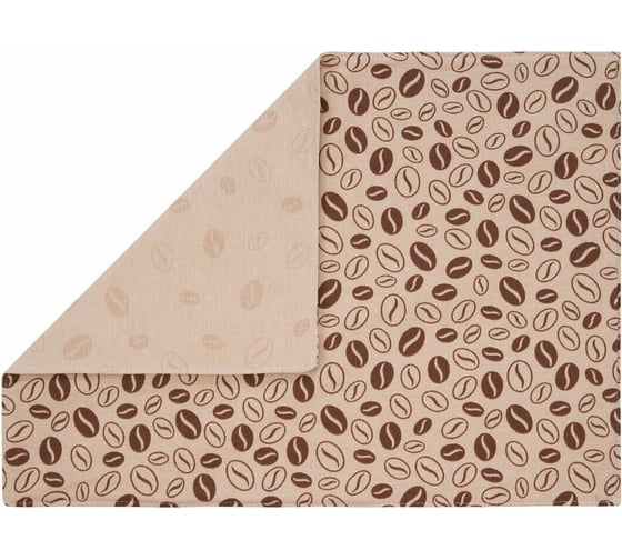 Набор подставок (салфеток) под приборы Guten Morgen Рогожка, Кофейные деревья, комби (35x45 см (2 шт.)) СС-КДР-35-45-2 1