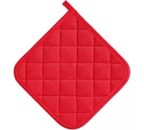 Прихватка Guten Morgen рогожка, красный, 20x20 см Пр-Кр-20-20