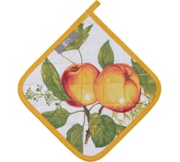 Прихватка Guten Morgen рогожка, Яблоневый цвет, наб., 20x20 см ПР-яблцв-20-20