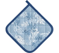 Прихватка Guten Morgen рогожка, Лазурь, наб., 20x20 см Пр-Лаз-20-20