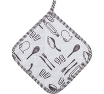 Прихватка Guten Morgen рогожка, Лофт, наб., 20x20 см ПР-Лф-20-20