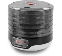 Сушилка для овощей и фруктов MARTA MFD-505PS 5 поддонов темный обсидиан 38868