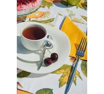 Набор подставок (салфеток) под приборы Guten Morgen Рогожка, Яблоневый цвет, комби (35x45 см (2 шт.)) СС-яблцв-35-45-2