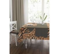 Скатерть Guten Morgen Рогожка, Тигровый (140x180 см) СР-Тигр-140-180