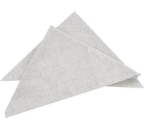 Набор салфеток сервировочных Guten Morgen рогожка, Серый под лен, 40x40 см, 2 шт. ССрс-40-40-2