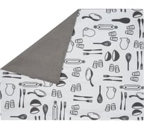 Подставка, салфетка под приборы Guten Morgen рогожка, Лофт, комби, 35x45 см СС-Лф-35-45