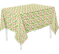 Скатерть Guten Morgen рогожка, Земляника, набор, 140x180 см СР-Земл-140-180