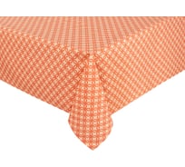 Скатерть Guten Morgen рогожка, Blossom персиковый, наб., 140x180 см СР-Bloss-140-180