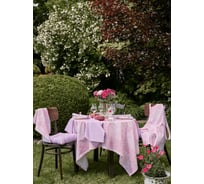 Скатерть Guten Morgen рогожка, Lovely flower, наб., Розовый, 110x140 см Ск-ЛФР-110-140