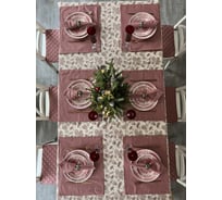 Скатерть Guten Morgen рогожка, Nordic Holiday, наб., 120x150 см Скр-NH-120-150