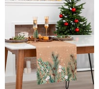Дорожка Этель Fir branches 40x146 см, 100% хлопок, саржа 190 г/кв.м 7182032