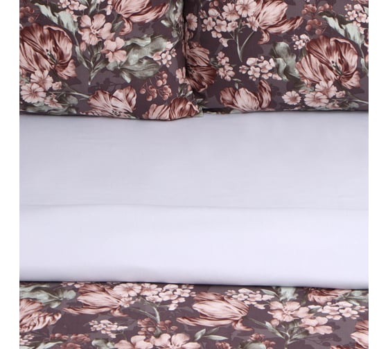 Комплект постельного белья LoveLife дуэт, Autumn 143x215 см 2 шт., 225x240 см, 50x70 см 2 шт., жатка, 100% п/э, 100 гр/м2 10322846