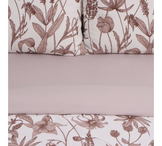 Комплект постельного белья LoveLife евро, Spring 200x220 см, 225x240 см, 50x70 см 2 шт., жатка, 100% п/э, 100 гр/м2 10322849