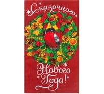 Полотенце Доляна Сказочного Нового года 35x60 см,100% хлопок 160 г/м2 3629047