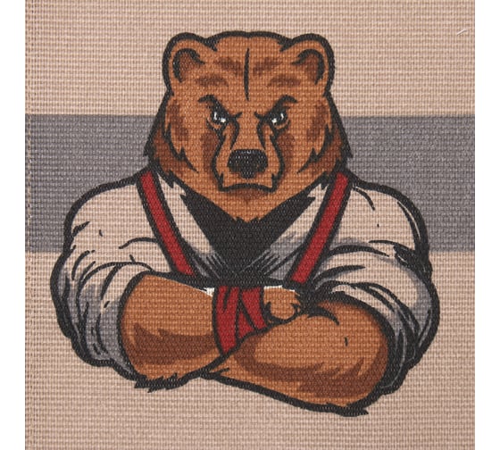 Полотенце кухонное Доляна Защитник 35x60 см, рогожка, 100% хлопок, 160 г/кв.м 10221834
