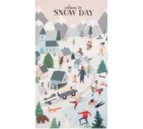 Полотенце Этель Snow day 40x73 см, 100% хлопок, саржа 190 г/кв.м 5162222