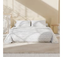 Комплект постельного белья LoveLife евро Texture: white, 200x217 см, 230x240 см, 50x70 см 2 шт, микрофибра, 110 г/кв.м 10323189