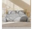 Комплект постельного белья LoveLife 2 спальное Texture: gray, 175x215 см, 200x240 см, 50x70 см 2 шт, микрофибра, 110 г/кв.м 10323175 1