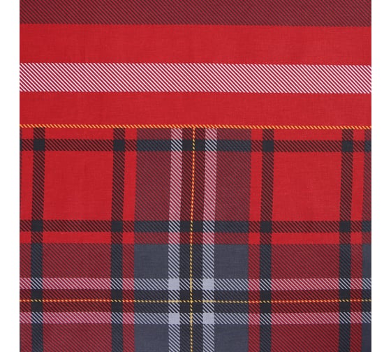 Комплект постельного белья Этель 2 спальное Scottish holidays 175x215 см, 200x220 см, 70x70 см 2 шт, бязь 125 г/кв.м 9823652