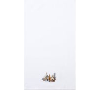 Полотенце махровое Этель Город в снегу 30x60 см, 100% хлопок, 340 г/кв.м 9893143