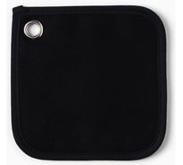 Прихватка Этель Freedom black 17x17 см, 54% лен, 46% хлопок 10610021