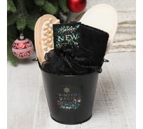 Набор подарочный Этель Winter magic полотенце 30x60см и аксс (4 предм) 10095448