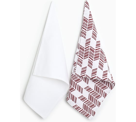 Набор полотенец Этель White cotton 38x63см - 2 шт, хл. 100% 10511951