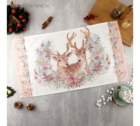 Полотенце Этель Pink magic 40x73 см, 100% хл, саржа 190 гр/м2 5135261