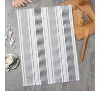 Полотенце Этель Grey lines 45x65 см, 100% хл 9621366