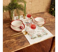 Дорожка на стол Этель Сhristmas bells 30x70 +/- 5 см, 100% хл, саржа 190 гр/м2 7346932