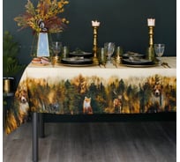 Скатерть Этель Лес 110x145 см +/-3см,100% хл,саржа 190гр/м2 с ГМВО 3184277