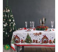Скатерть Этель "Новогодняя сказка" 150x110см +/-3см с ГМВО, хл100% 1652687