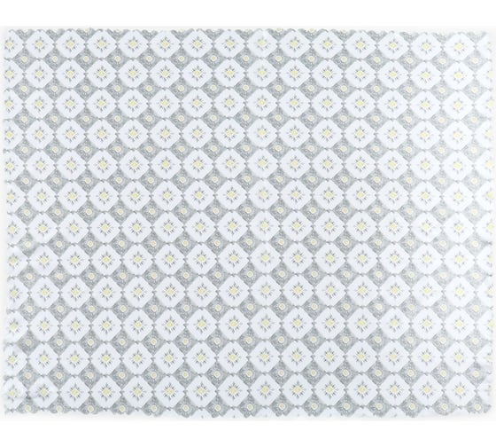 Скатерть Доляна Gray diamonds 145x300 см, 100% п/э 10389116