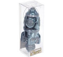 Елочная игрушка Серпантин Новогодняя ракета 12x5x5 см, голубой 916-1154