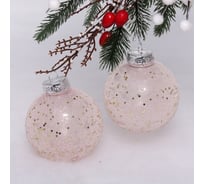 Набор украшений Серпантин SHINE Diamond Sand 8 см 2 шт, baby pink 201-1986