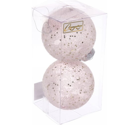 Набор украшений Серпантин SHINE Diamond Sand 8 см 2 шт, baby pink 201-1986
