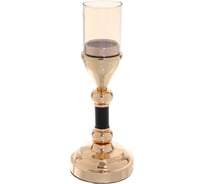 Подсвечник Серпантин "BOHEMIA" 30х12х12 см, Золото/черный 114-463