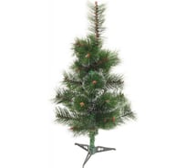 Ёлка Серпантин "Сибирская" 60 см, леска белый иней (30 веток) 051-233